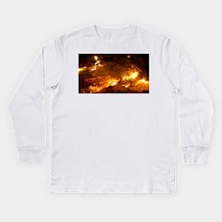 When your Hot by Avril Thomas,  South Australian artist Kids Long Sleeve T-Shirt